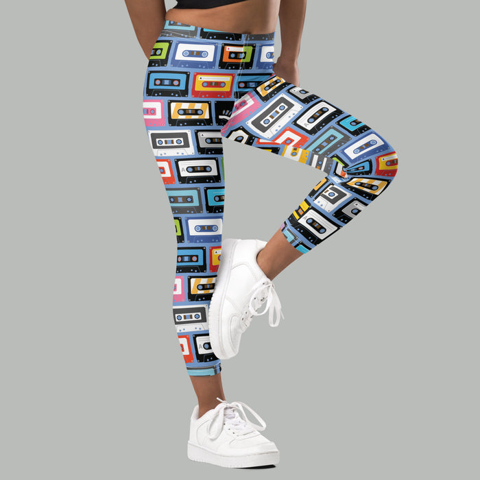 Cassette Tapes Leggings