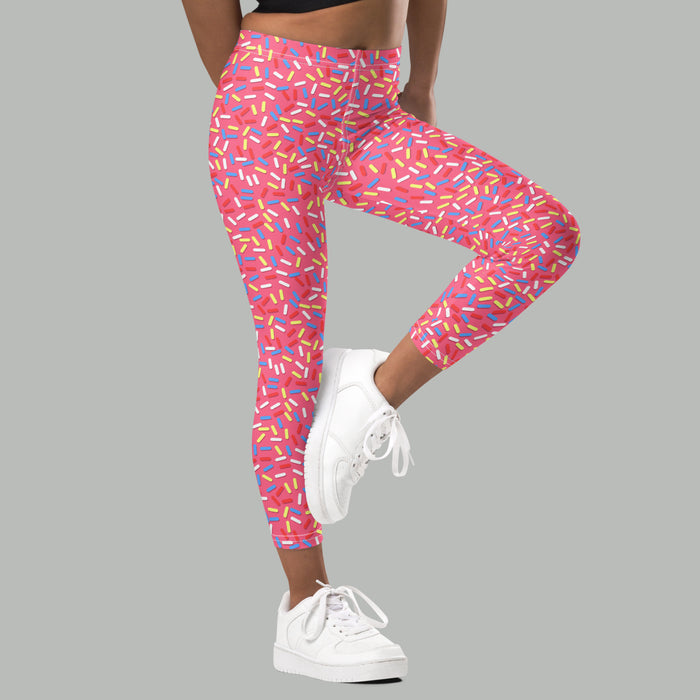 Kids/Youth Cupcake Sprinkles Leggings