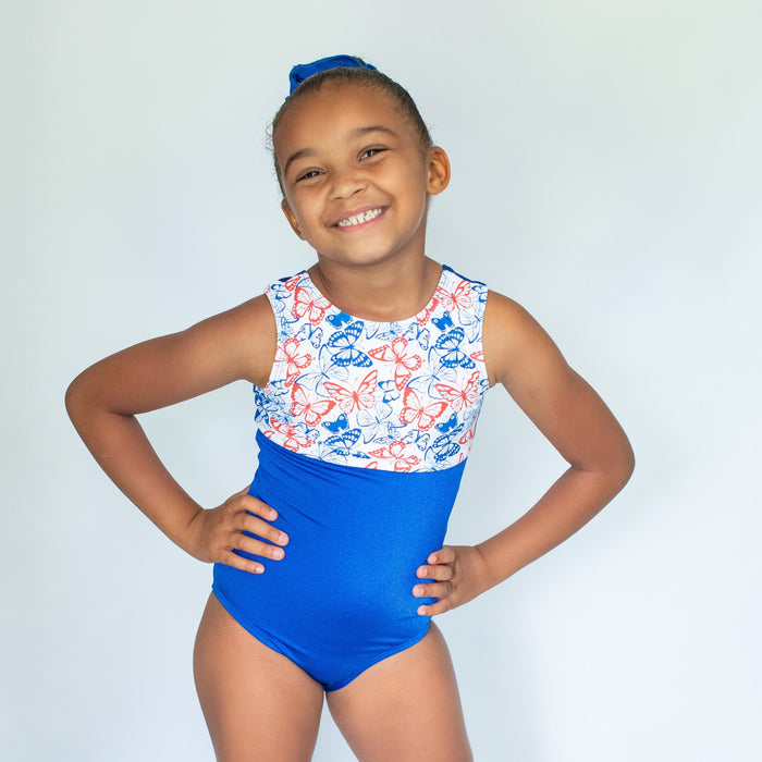 Patriotic Butterfly Leotard