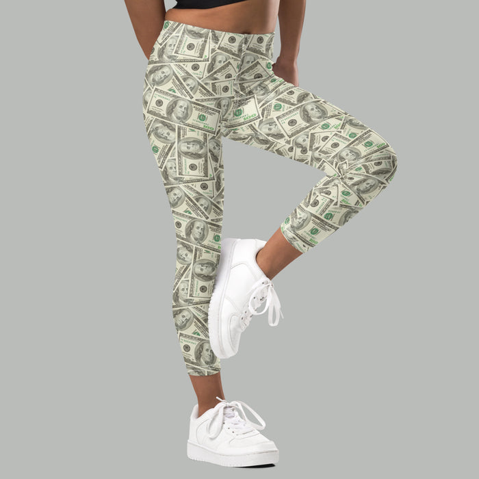 Kids/Youth 100 Dollar Bill Leggings