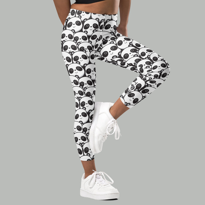 Kids/Youth Pandas Leggings