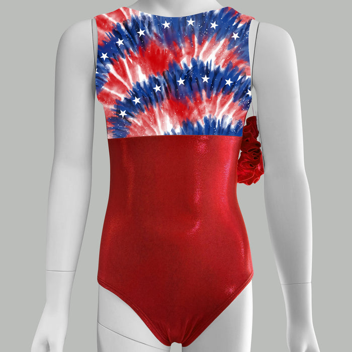 Patriotic Tie Dye Leotard