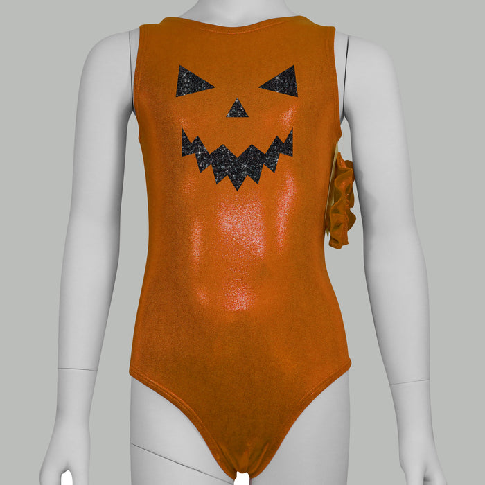 Scary Pumpkin Leotard