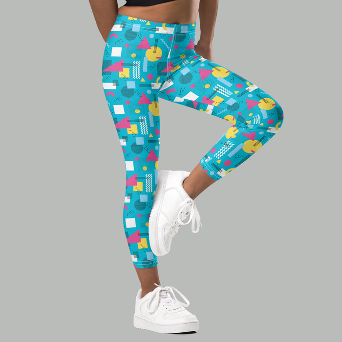 Kids/Youth Retro 80's Leggings