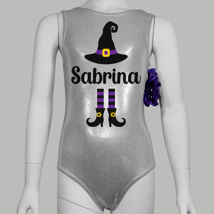 Halloween Witch Leotard - Personalized