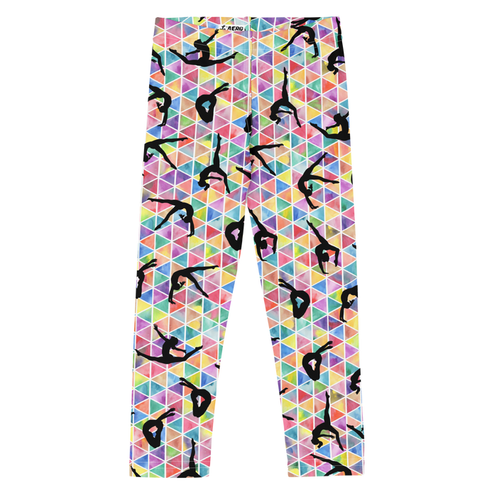 Kids/Youth Geometric Gymnasts Leggings