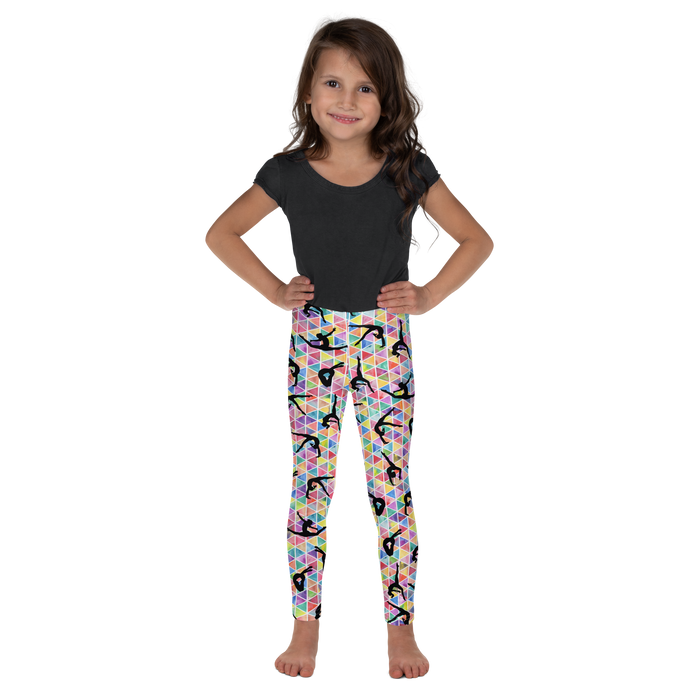 Kids/Youth Geometric Gymnasts Leggings