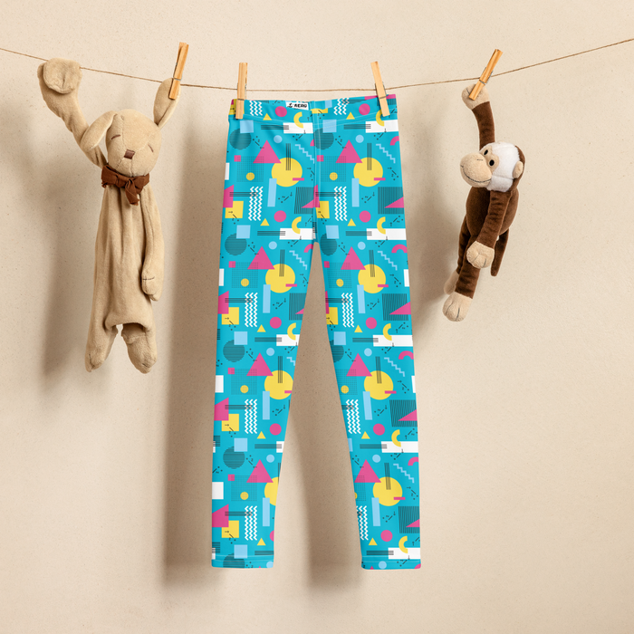 Kids/Youth Retro 80's Leggings