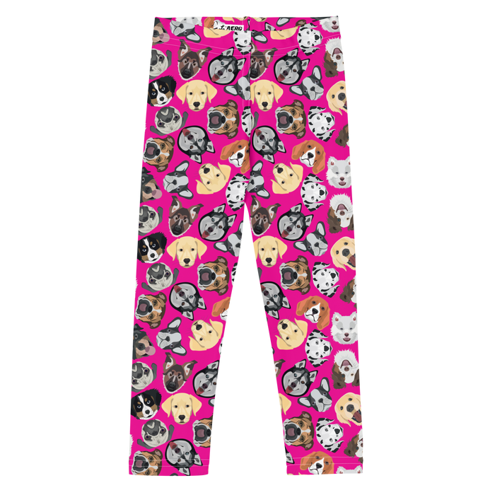 Kids/Youth Puppy Faces Leggings