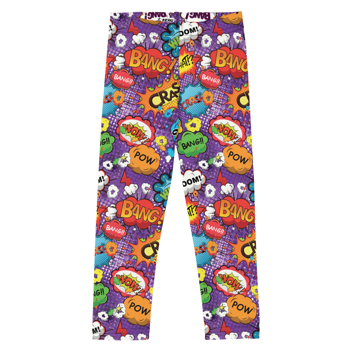 Kids/Youth Comic Bubbles Leggings