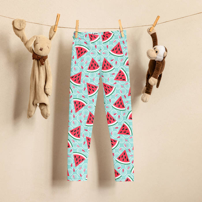 Kids/Youth Watermelon Slices Leggings