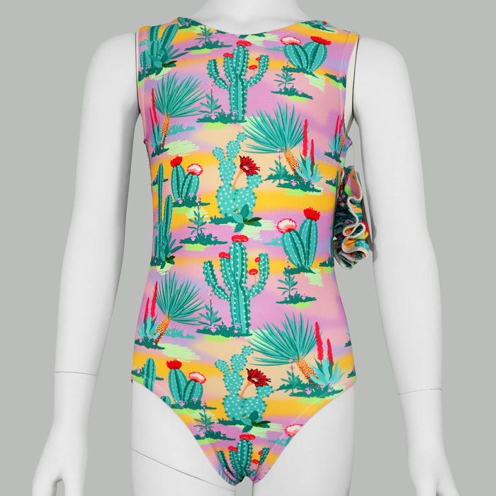 Cactus Print Leotard