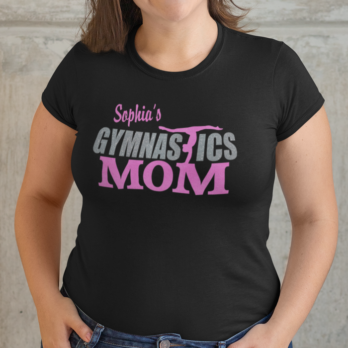 Gymnastics Mom T-Shirt - Personalized