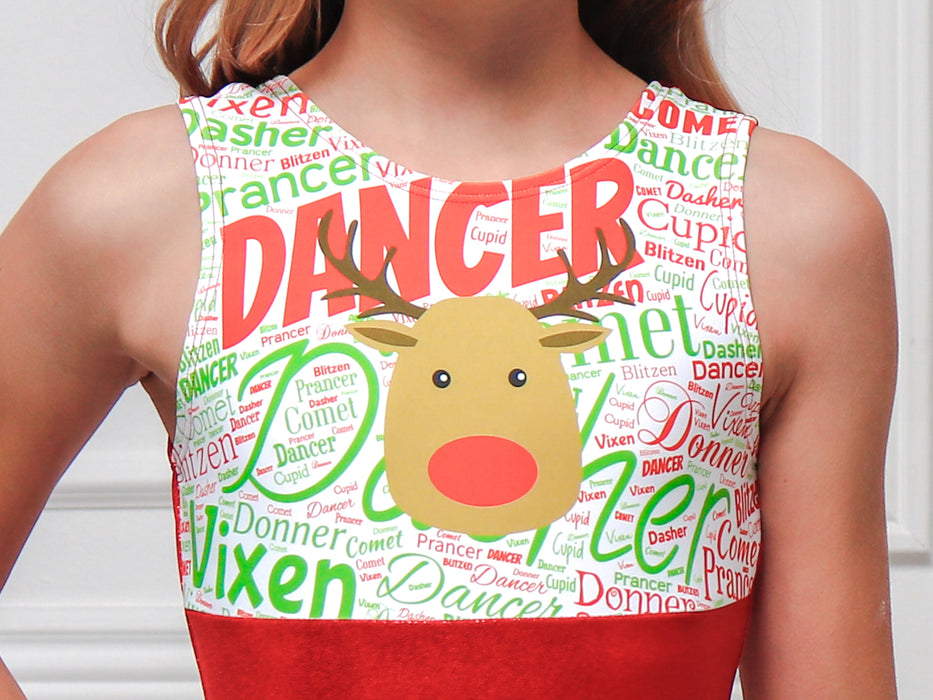 Reindeer Names Leotard